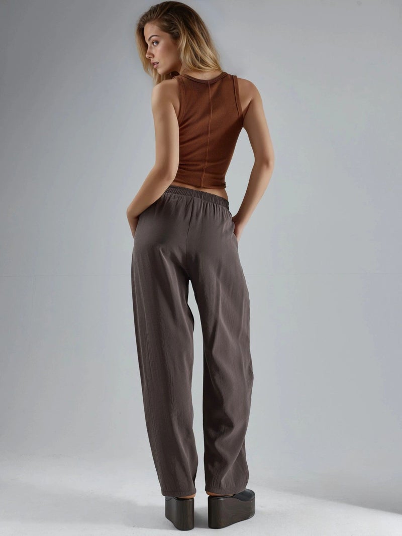 BUSEM Wide Leg Pleated Pants - Image 3